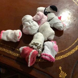 Baby girl socks size newborn